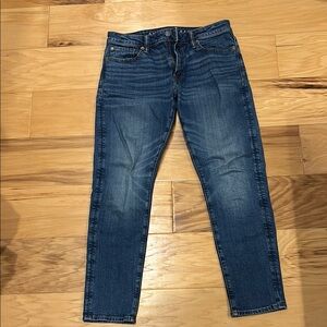 Men's Blue American Eagle Skinny Jeans Airflex+